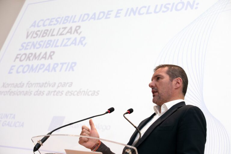 La Xunta pone en valor el compromiso de las artes escénicas gallegas con la accesibilidad y la inclusión