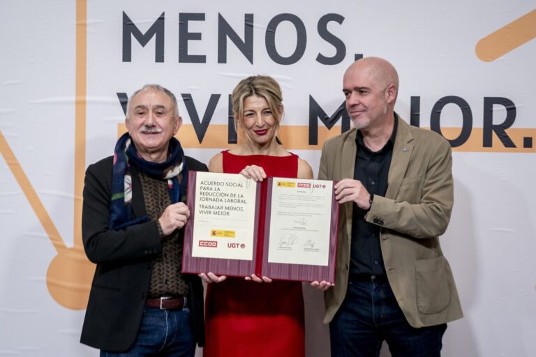 El Consejo de Ministros de este martes aprobará la rebaja de jornada antes de enviarla al Congreso