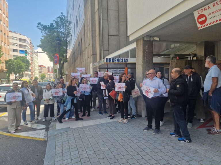 Sanitarios de Vigo claman «tolerancia cero» a agresiones y piden más seguridad en el PAC al ser «punto negro» de ataques
