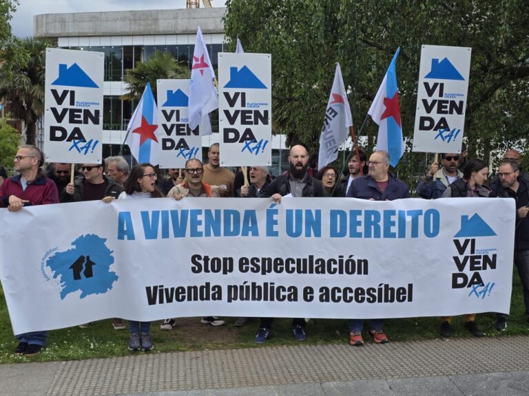 Vivenda Xa! señala a la Xunta como «principal responsable» de la «crisis de la vivienda» en Galicia y exige medidas
