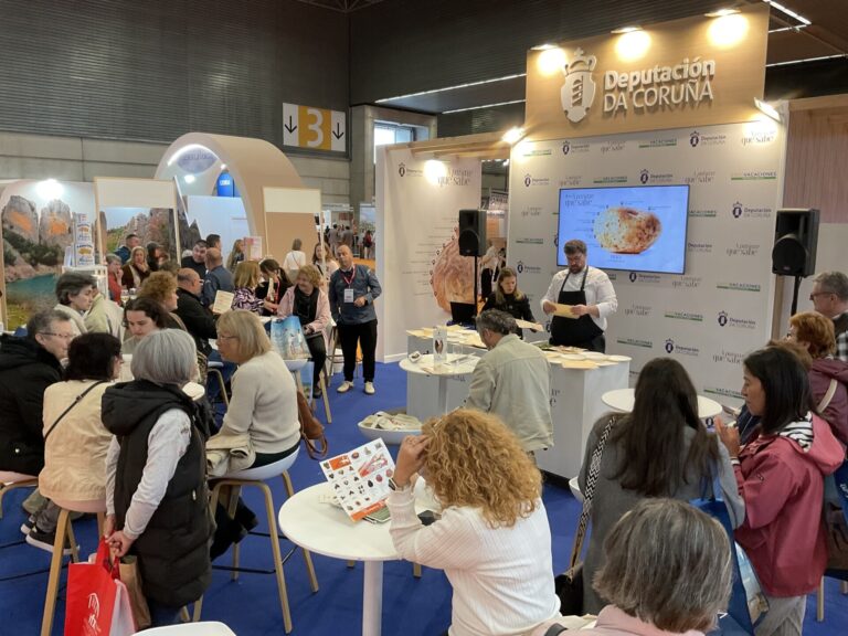 Turismo.- La Diputación de A Coruña impulsa la gastronomía de la provincia en la Feria Expovacaciones Bilbao 2025