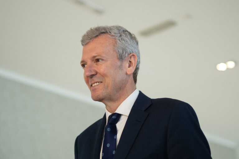 Alfonso Rueda, «encantado» de que Moreno y Mañueco dirijan la ponencia política del Congreso del PP