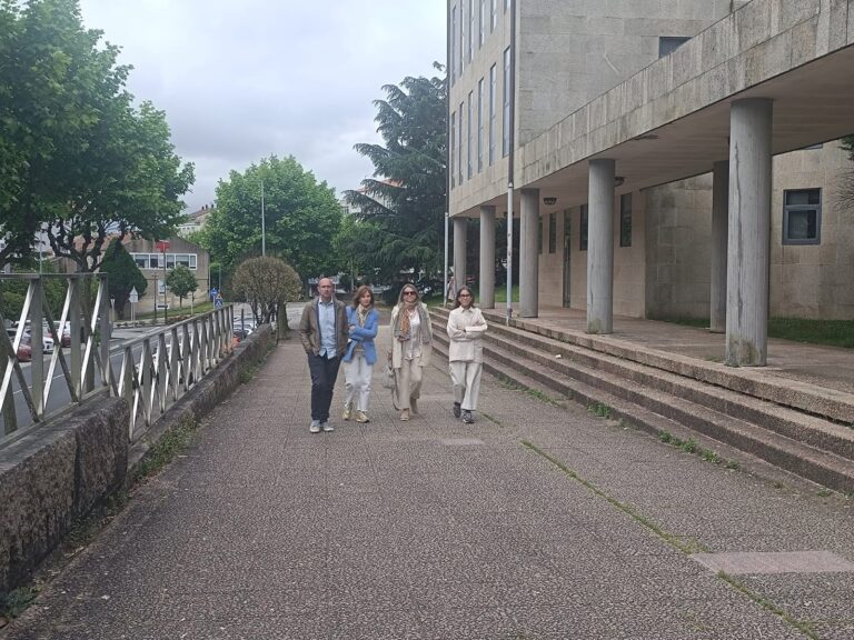 Mila Castro declara como testigo en el ‘caso Desproi’ arropada por otros exconcejales del PSOE de Santiago