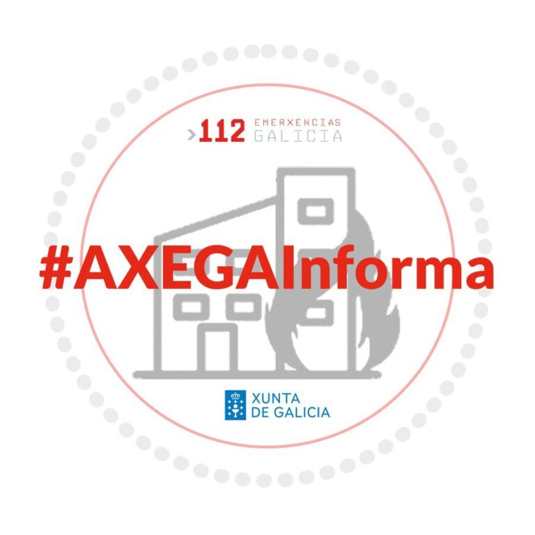 Un incendio calcina el salón de una vivienda en Cuntis (Pontevedra)