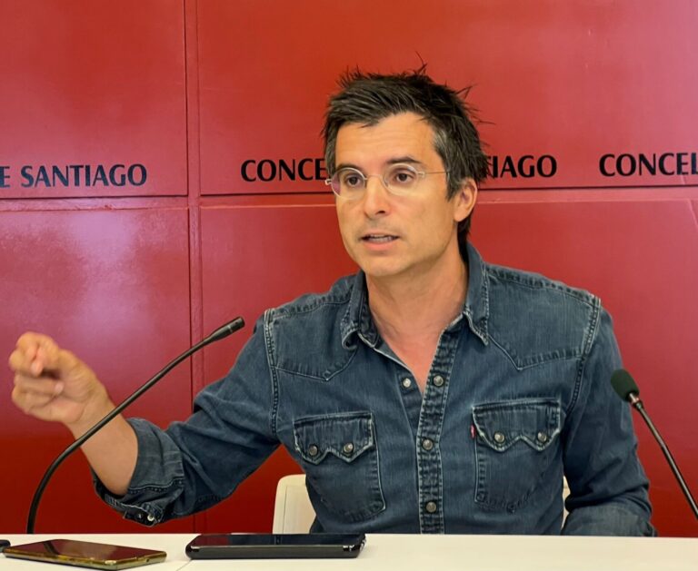 Verea (PP) afirma que si gobierna retomará «en su integridad» y «ampliará» el proyecto de la «senda verde» para Santiago