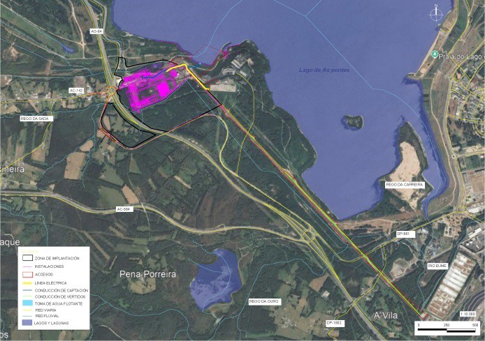 Ence recibe el ‘ok’ ambiental para la planta de biofibra en As Pontes con la abstención de la directora xeral