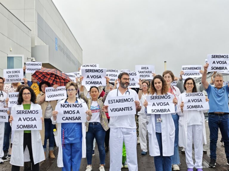 Trabajadores del Hospital da Mariña ponen fin a 38 días de protestas diarias, pero advierten: «No nos vamos a cansar»