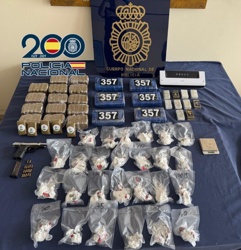 Detenidas dos personas, una en Miño y otra en A Coruña, pertenecientes a una organización dedicada al tráfico de drogas