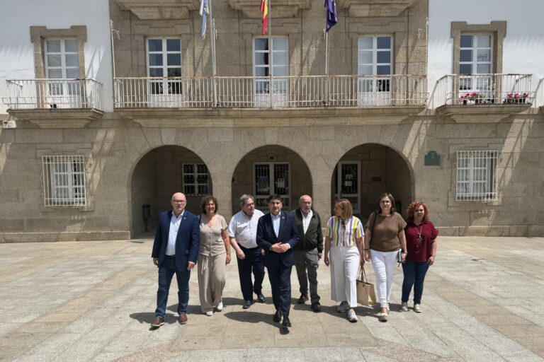 Rural.-El Gobierno analiza con alcaldes de la comarca de Verín un proyecto de saneamiento para captar fondos europeos