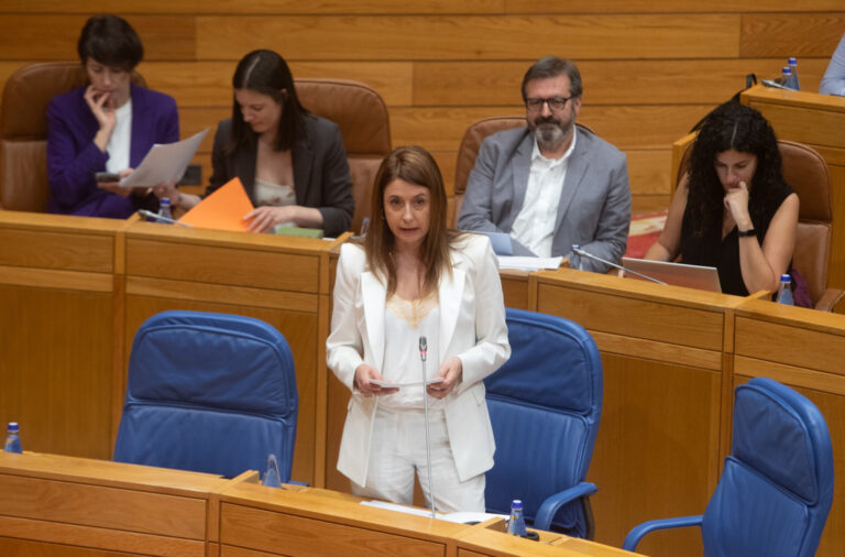 La titular de Medio Rural pide retirar los incendios del debate político y defiende «no escatimar» en extinción