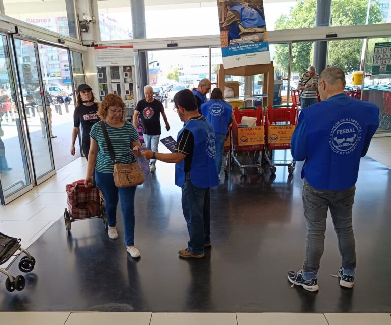 Banco de Alimentos de Vigo recauda más de 50.000 kilos de comida en la Recogida Primavera, un 15% más