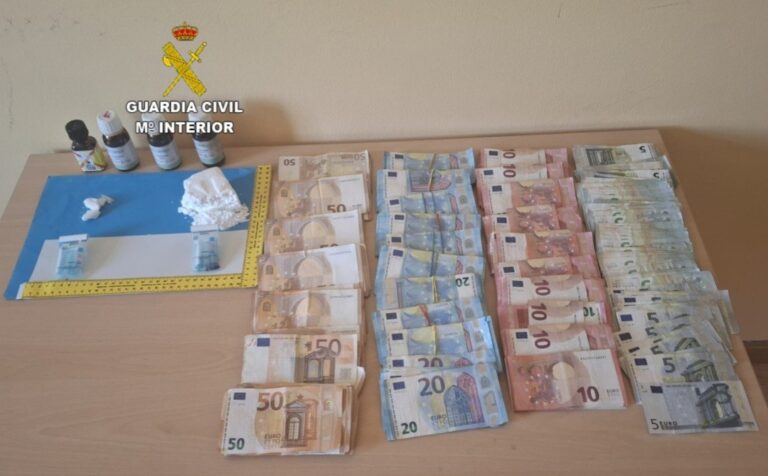 Detienen a una vecina de A Guarda (Pontevedra) por tráfico de drogas y le intervienen casi 100 gramos de cocaína