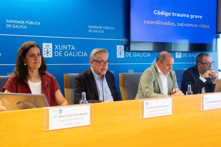 Sanidade activa en julio un código para reducir la mortalidad por traumatismo grave, que incluye a pacientes pediátricos