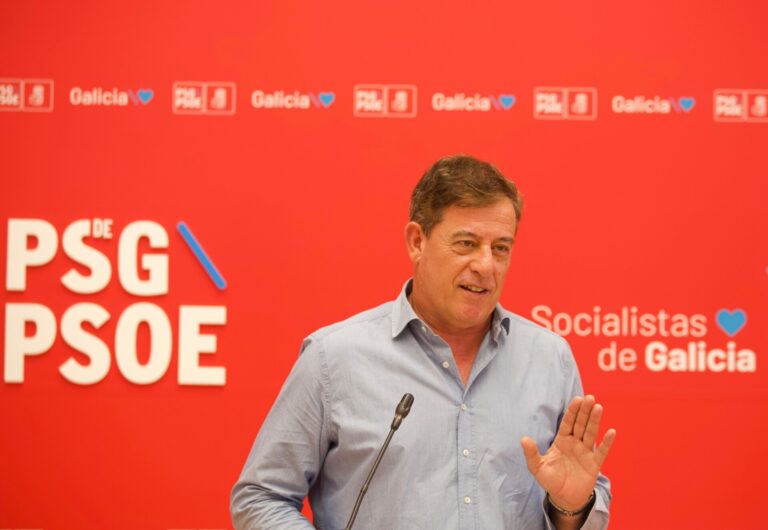 Besteiro insta a Rueda y a Feijóo a «pedir perdón» y a «asumir responsabilidades» tras el archivo de la Operación Pulpo