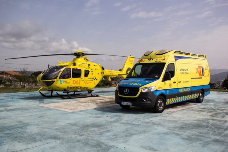 Evacuada en helicóptero una visitante de las islas Cíes por un problema grave de salud