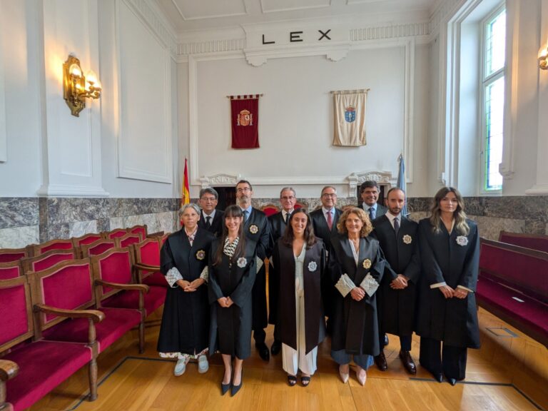 Cuatro jueces de la 74ª promoción ejercerán labores de refuerzo en Santiago, Ribeira y Vilagarcía