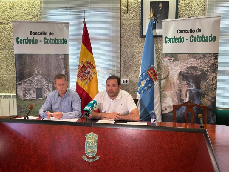 Alcaldes de Cerdedo-Cotobade y A Lama acusan a la regidora de Forcarei de «apropiarse» de impuestos de un eólico