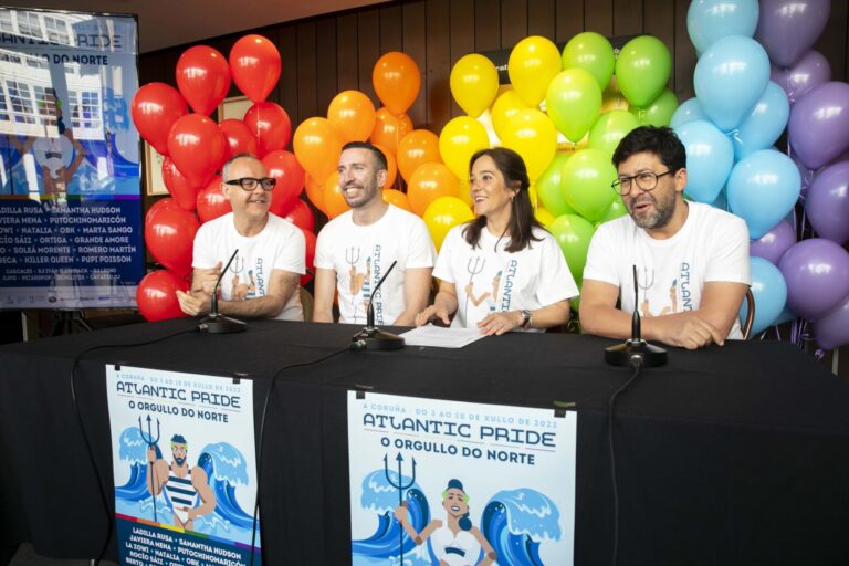 A Coruña celebra el festival Atlantic Pride con ocho jornadas de música para reivindicar la libertad afectiva y sexual