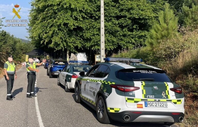 Más de un centenar de infracciones por exceso de velocidad en los tramos de enlace del Rally Rías Baixas