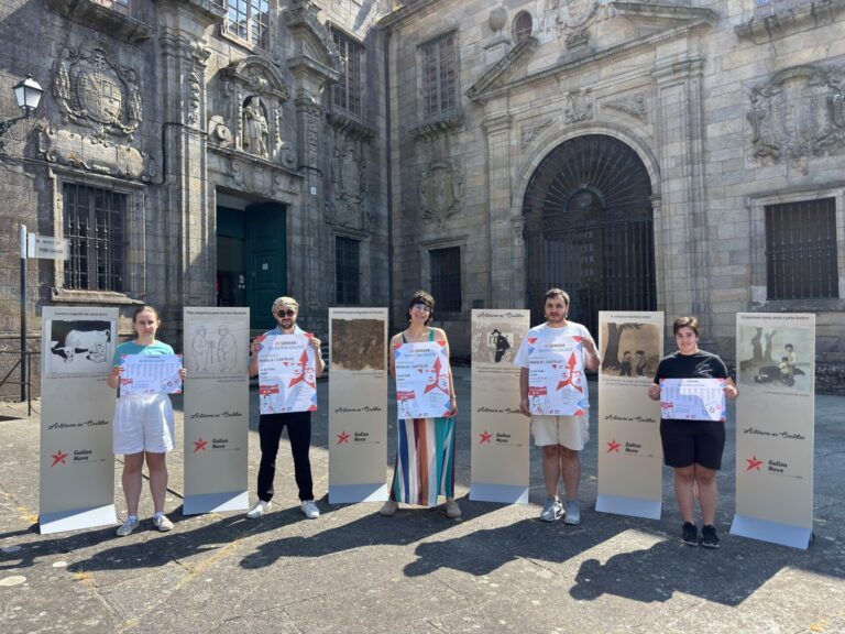 Galiza Nova protestará este lunes en Santiago contra la Medalla de Oro de Galicia que entrega la Xunta a Leonor