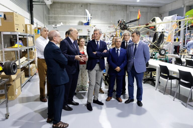 El nuevo edificio de la Escuela de Ingeniería Aeronáutica de Ourense, «un impulso» para la especialización del Campus