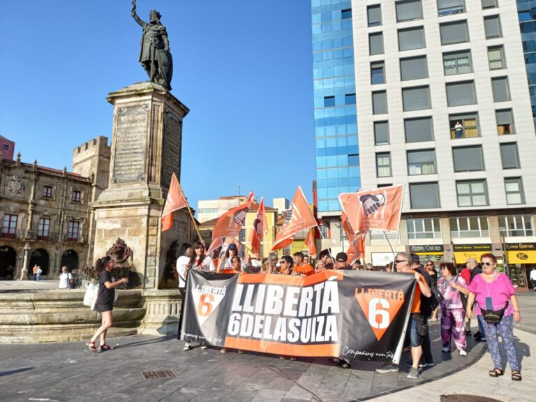 BNG, ERC, Bildu y Podemos quieren que el Congreso se pronuncie a favor del indulto para ‘Las seis de La Suiza’