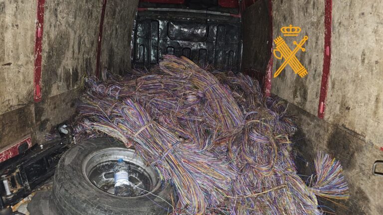 Detenidos cuatro vecinos de Girona por robar cable de cobre en la comarca de A Mariña (Lugo)