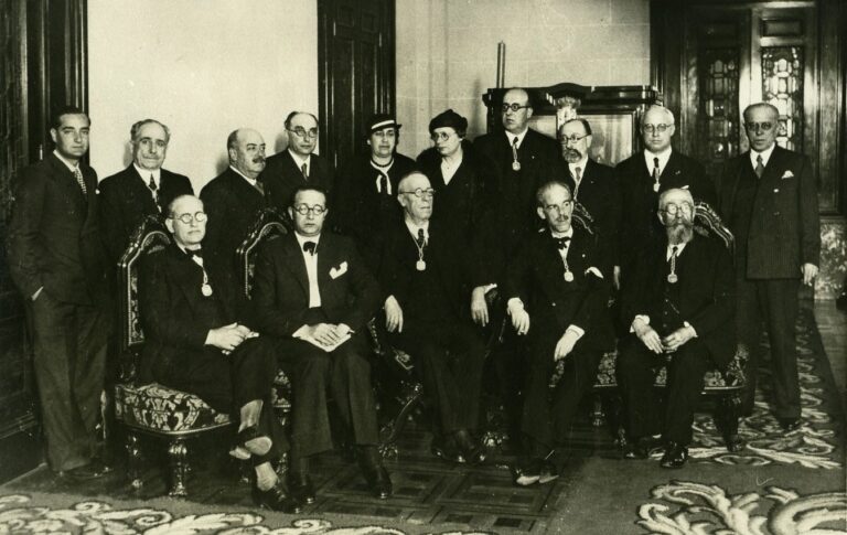 La Real Academia Galega difunde los documentos sobre el ingreso de Castelao en la institución el 25 de julio de 1934