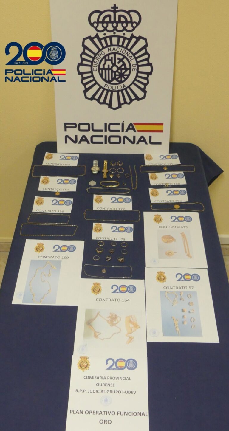 Detenido un hombre por el supuesto hurto de joyas en una residencia de mayores de Monforte de Lemos (Lugo)