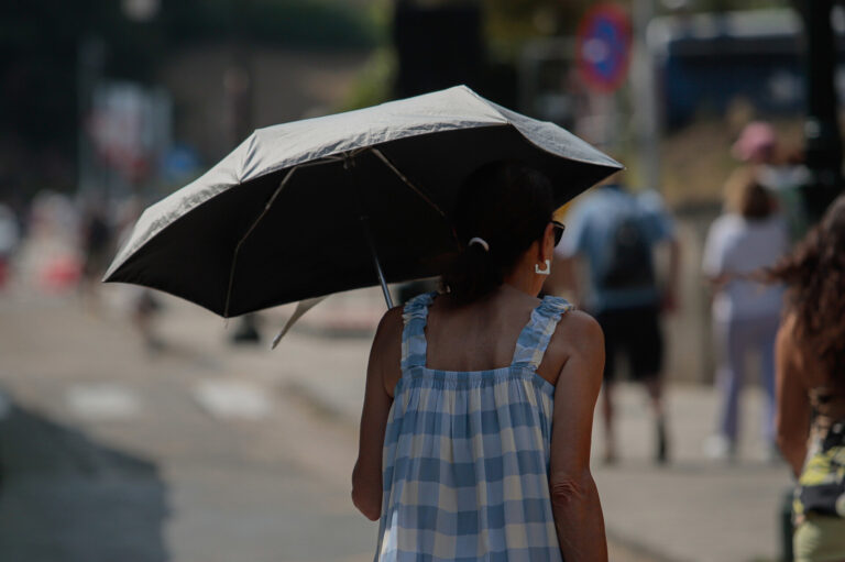 Ribadavia (Ourense) registró este lunes la temperatura más alta computada por la AEMET en España: 42,8ºC