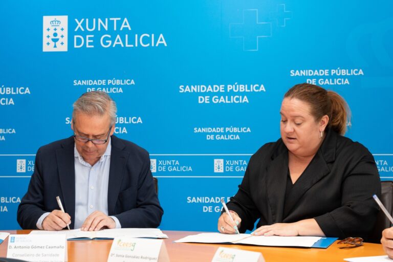 Sergas firma con CEESG un convenio para poner en marcha el ‘Proyecto Aloumiños’ de prevención de la soledad no deseada