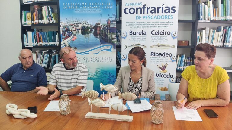Pesca.- La conselleira aborda inversiones para impulsar la sostenibilidad de los puertos de Burela y Viveiro (Lugo)