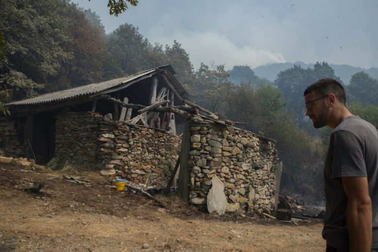 Los incendios del verano en Galicia arrasan más de 4.000 hectáreas, más que en todo 2024