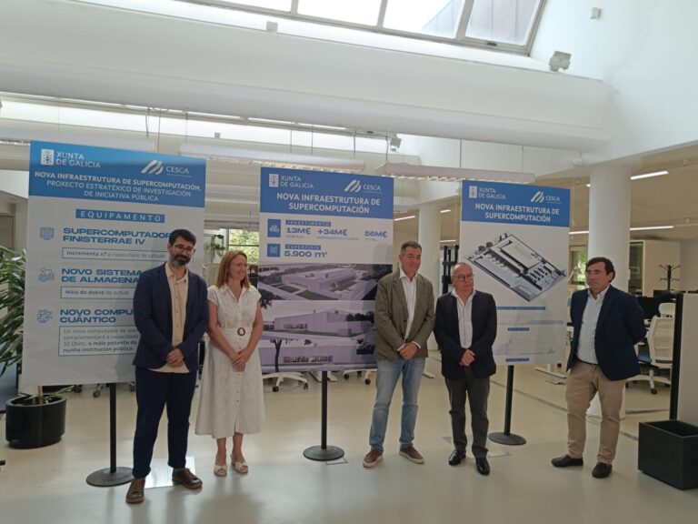 El nuevo edificio del Cesga será declarado proyecto estratégico de investigación pública de Galicia por la Xunta