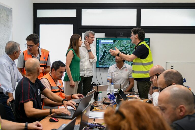 Rural.- Rueda recibe la llamada de Sánchez y dice que le comprometió dotar todos los medios posibles contra los fuegos
