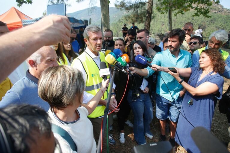 Rural.- Rueda justifica la retirada de efectivos de los incendios, que luego se reintegraron: «Fue una decisión técnica»