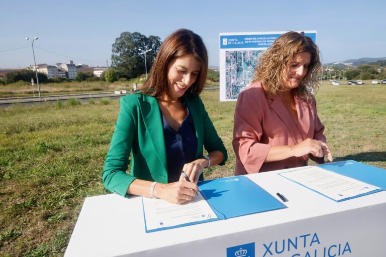 Xunta y Ayuntamiento de Narón firman un acuerdo para la construcción 91 viviendas con una inversión de 17,1 millones