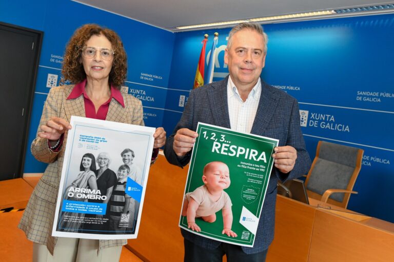 Galicia inicia el lunes 29 la vacunación contra gripe y covid-19 que amplía la cobertura y no será en grandes recintos