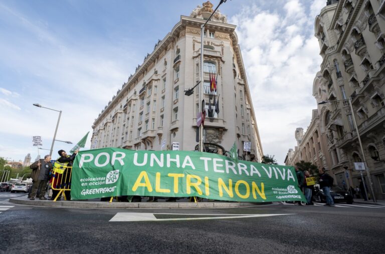Sumar propondrá mañana en el Congreso celebrar un referéndum para decidir si Altri puede ubicarse en Palas de Rei (Lugo)