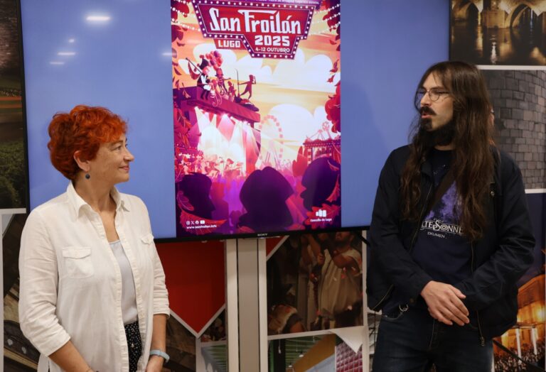 El artista Iván Mourente combina tradición y música en el cartel del San Froilán, primero tras desaparecer el concurso