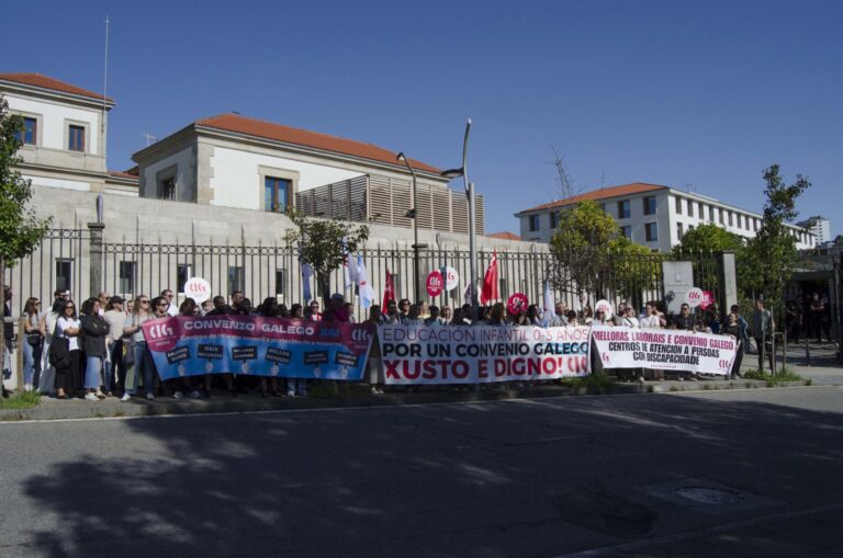 Delegados de la CIG denuncian ante la Xunta «precariedad» en centros de discapacidad, menores y guarderías