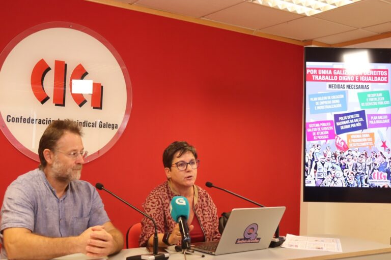 La CIG prepara movilizaciones para exigir unos presupuestos de la Xunta con medidas sociales y vivienda pública