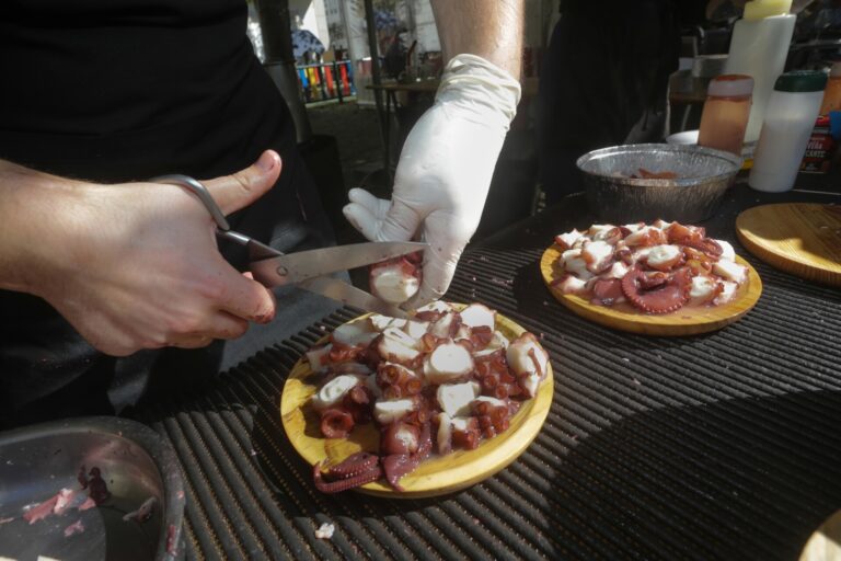 Los locales de hostelería de Lugo podrán colocar los calderos del pulpo en la calle durante San Froilán