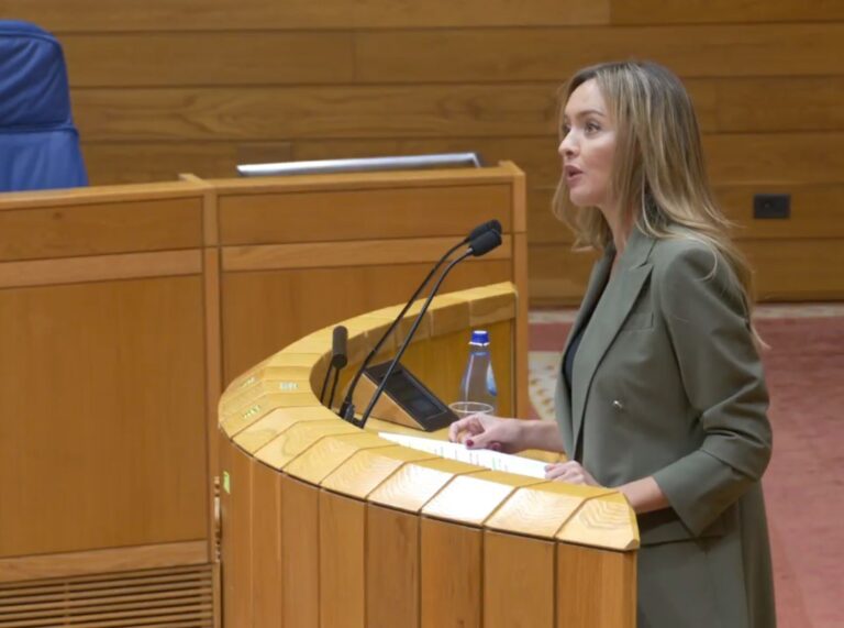 Pleno.- La conselleira de Política Social acusa a Sánchez de «boicotear» la dependencia con el recurso al TC
