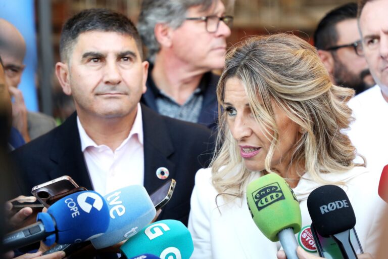 Díaz hace un llamamiento a la comunidad internacional para que «se vuelque» en proteger a la flotilla que va a Gaza