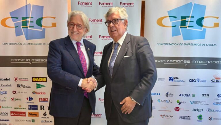 Foment y empresarios gallegos preparan un foro empresarial bilateral en Barcelona en 2026