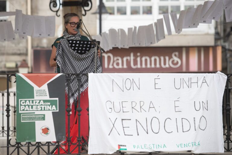 Varios municipios gallegos se suman a la lectura de los nombres de los más de 18.000 niños asesinados en Gaza por Israel