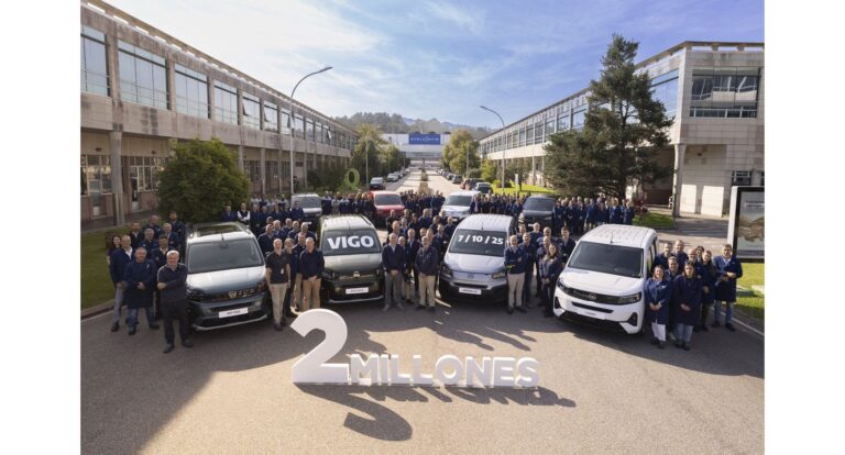 Stellantis Pro One celebra la fabricación de 2 millones de vehículos comerciales en la planta de Vigo
