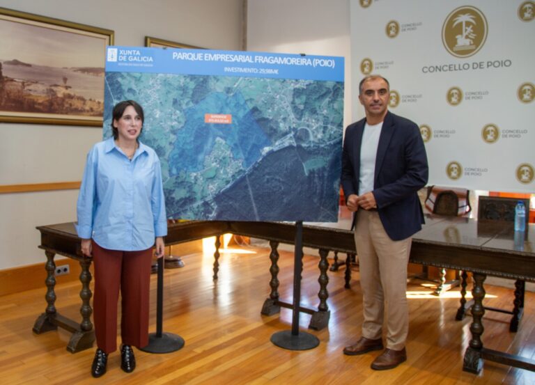 Xunta destaca como «prioritario» construir el parque empresarial de Fragamoeira y prevé su inicio a finales de 2027