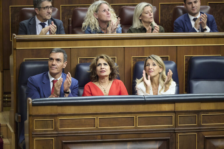 El Gobierno consigue salvar la Ley de Movilidad en el Congreso gracias a la abstención de Podemos, con apoyo del BNG